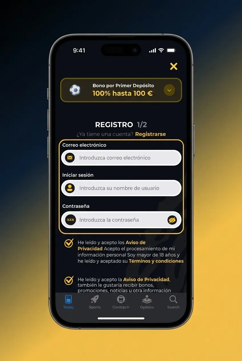 Guía paso a paso para realizar tu primera apuesta deportiva desde la app móvil PWA de Boomerang Casino