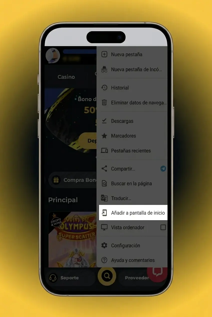 Guía PWA Boomerang Casino en Android: instalar acceso directo desde Chrome o Firefox sin APK
